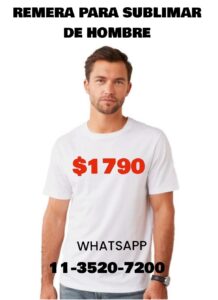 remera para sublimación